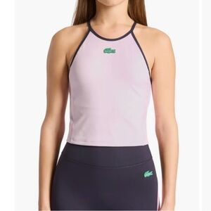 Lacoste x Bandier - All Motion Colorblock Halter Tank